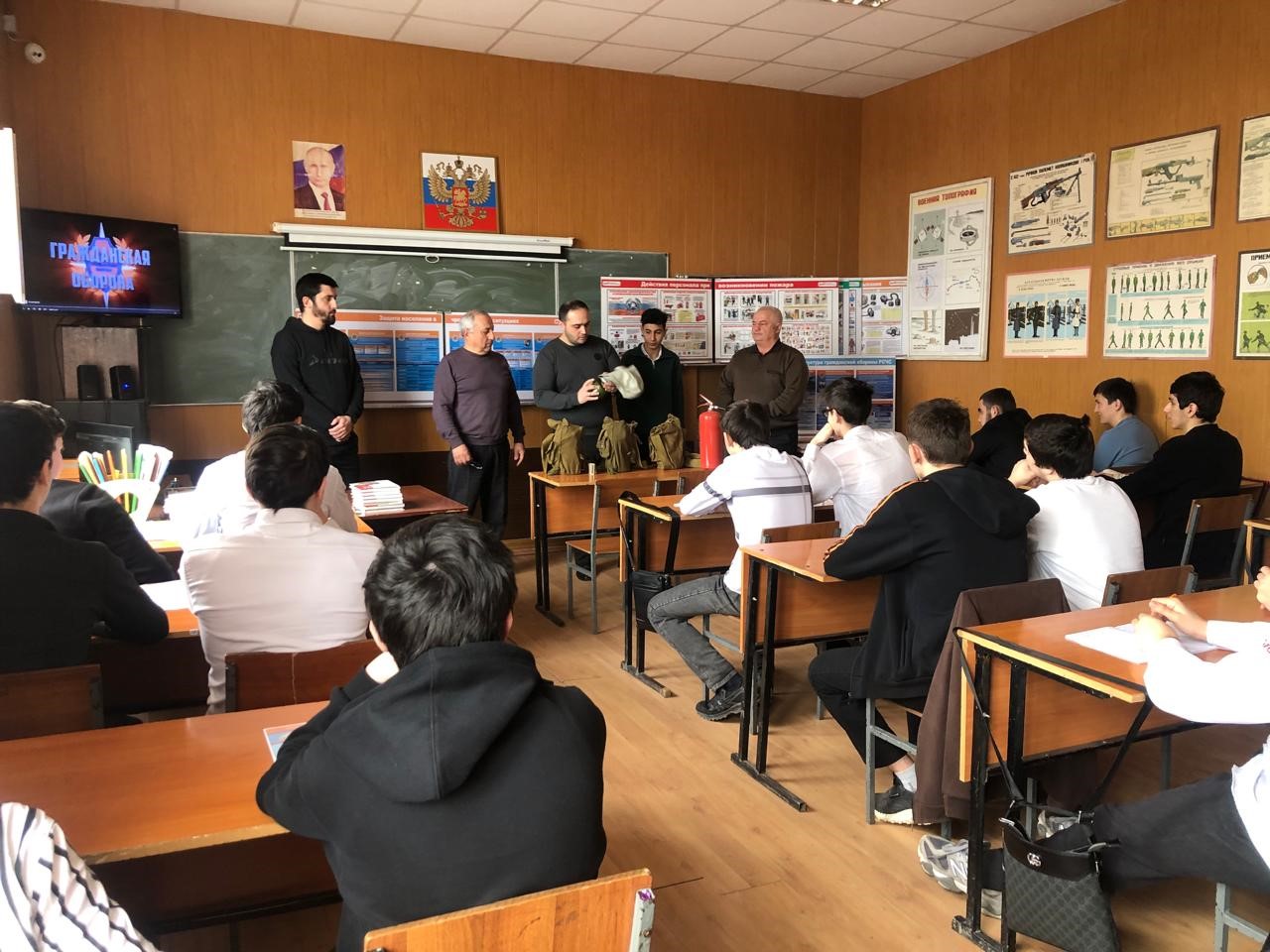 Профилактические мероприятия по основам безопасности и защиты Родины, основам пожарной безопасности, безопасности отравления угарным газом 